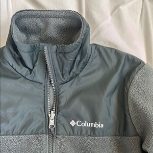 Columbia Gray Fleece Jacket